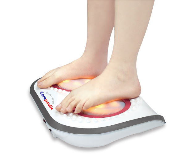 Carepeutic® Turbo-Logy Shiatsu Foot Massager with Heated Therapy